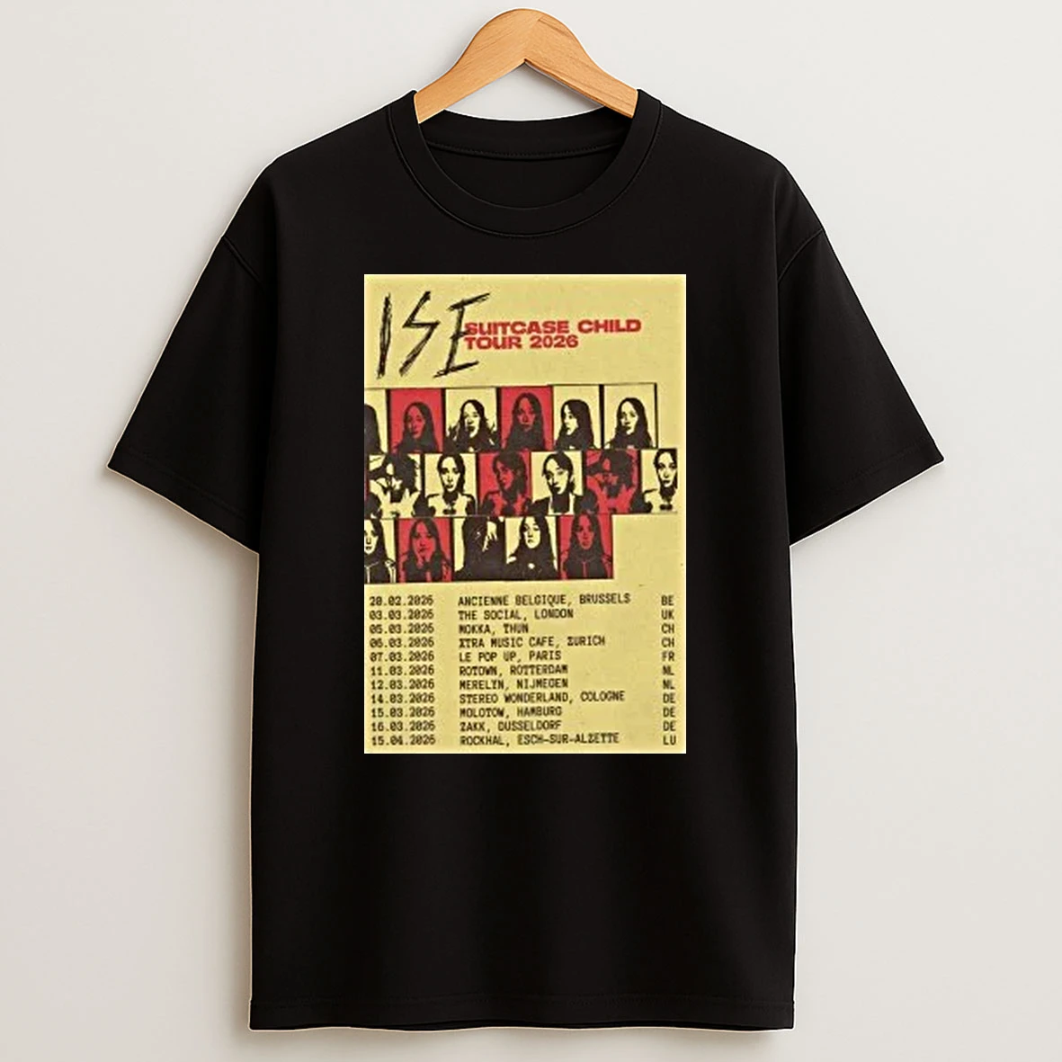 Ise Suitcase Child Tour Feb Apr 2026 Shirts