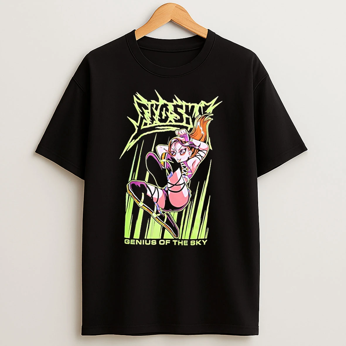Iyo Sky Genius Of The Sky Chibi Neon Color Shirts