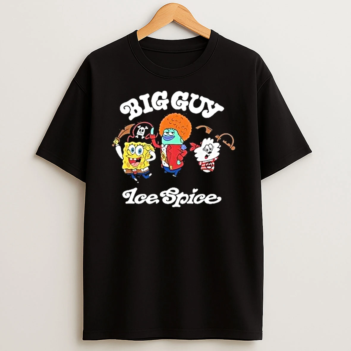 Ice Spice X Verdy X Spongebob Big Guy Tour 2026 Shirts