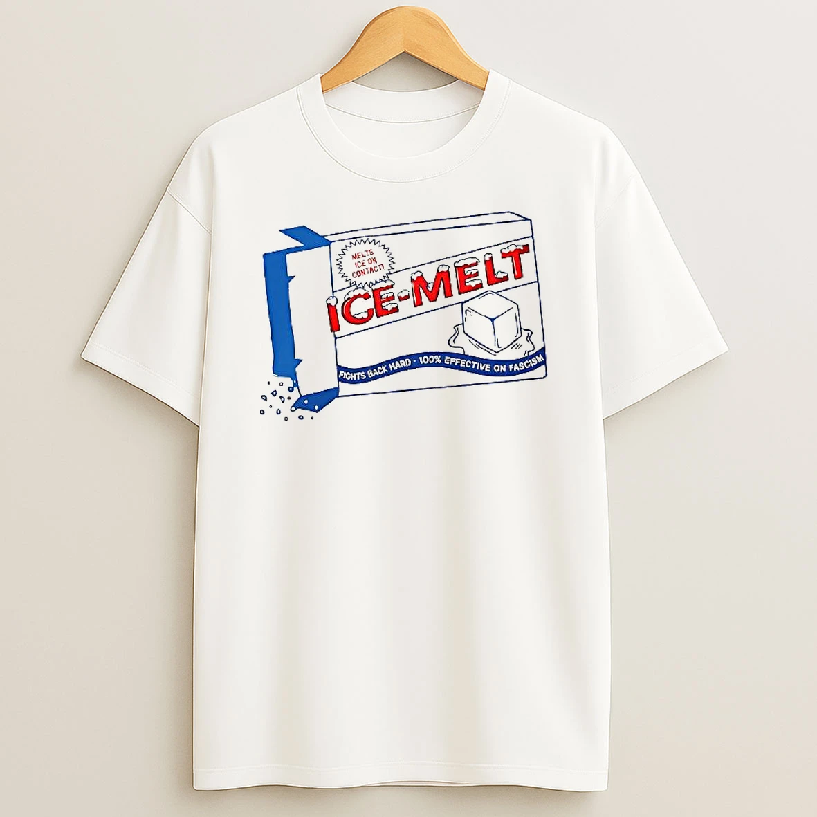 Ice Melt Salt Box Woman Shirts