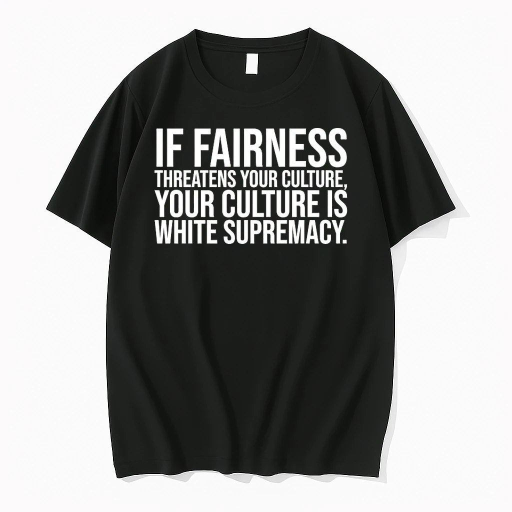 If Fairness Threatens Your Culture Your Culture Is White Supremacy Shirts