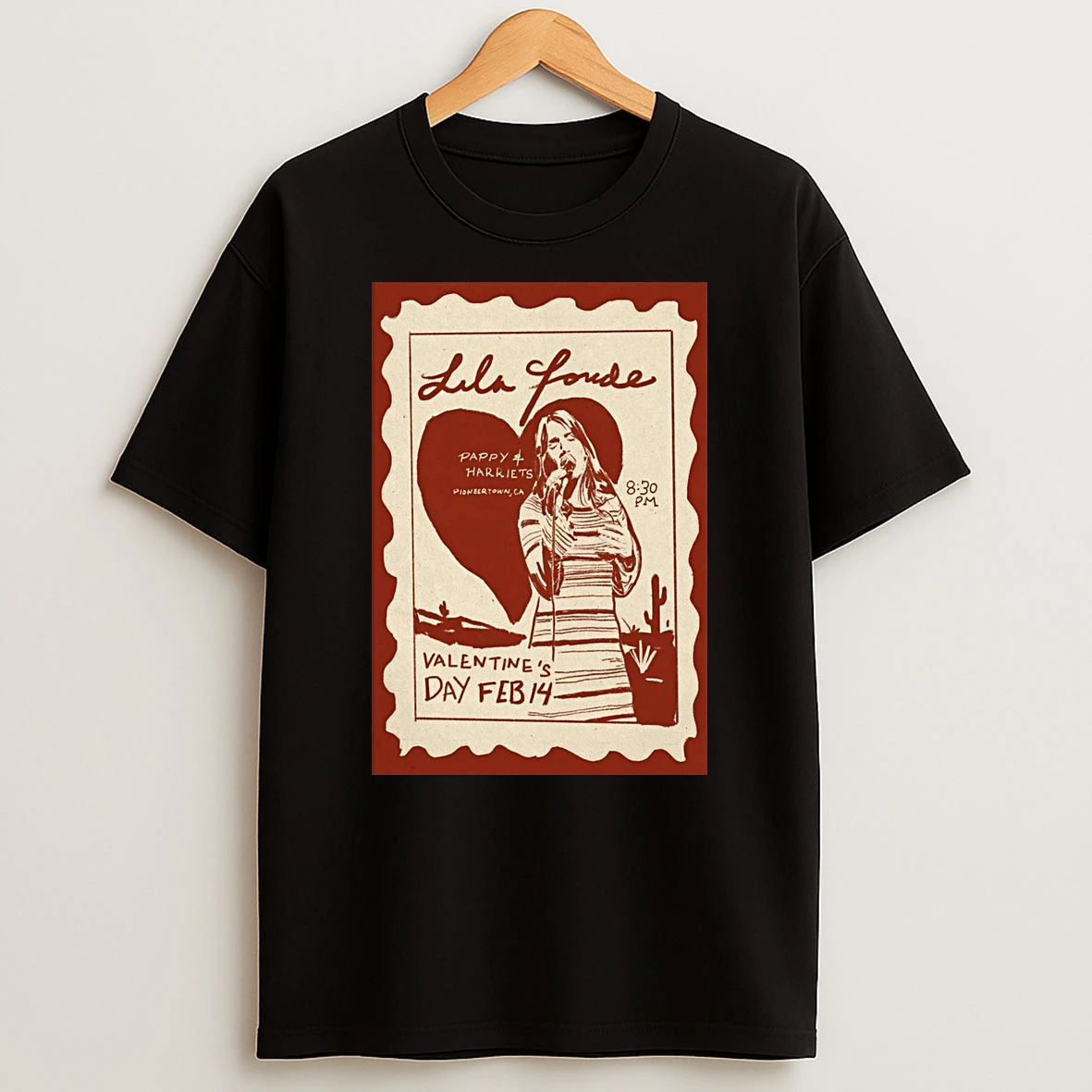 Ila Forde Pioneertown Ca Valentines Day February 14 2026 Shirts
