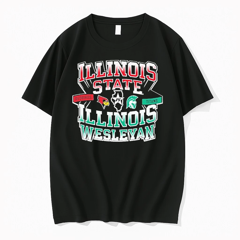 Illinois Wesleyan Redbirds Vs Illinois Wesleyan Titans Basketball Shirts