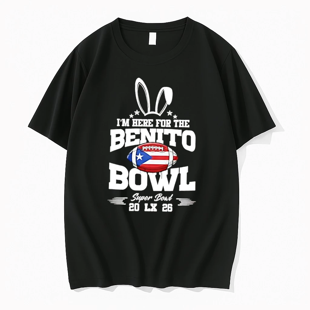 Im Here For The Benito Bowl Puerto Rico Football Shirts