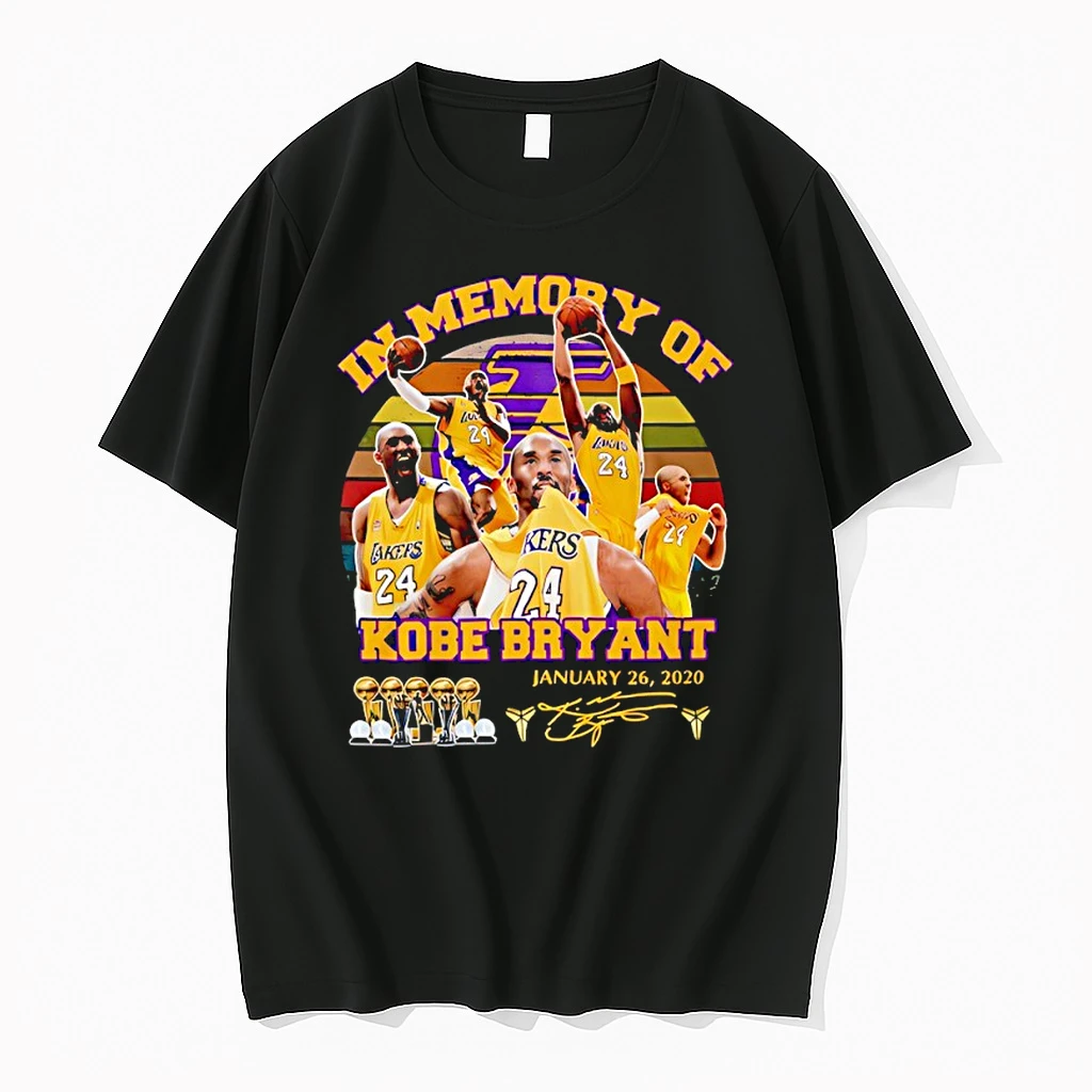 In Memory Of Kobe Bryant Los Angeles Lakers Tribute Graphic Shirts