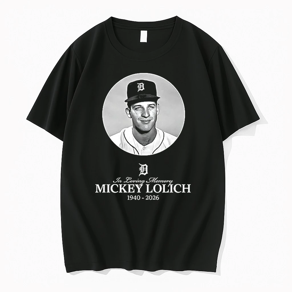 In Loving Memory Mickey Lolich 1940 2026 Woman Shirts