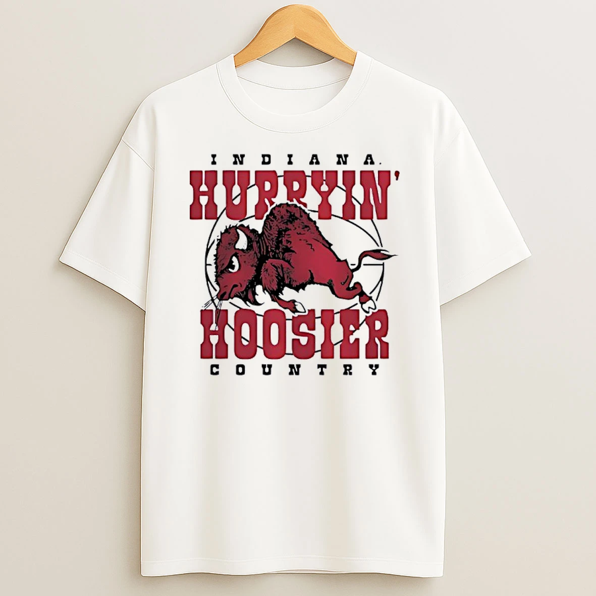 Indiana Basketball Hurryin Hoosier Country Shirts