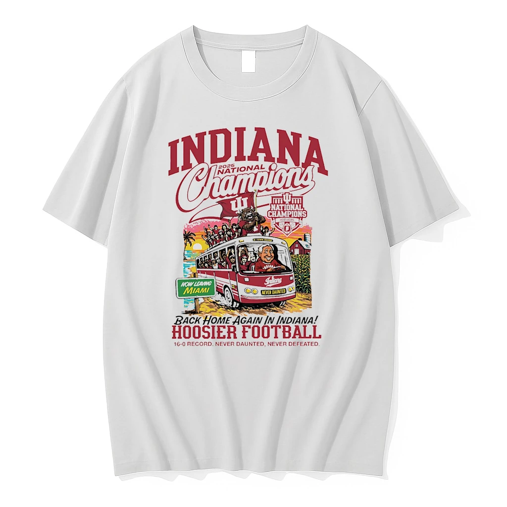 Indiana Hoosiers Back Home Again National Champ Shirts