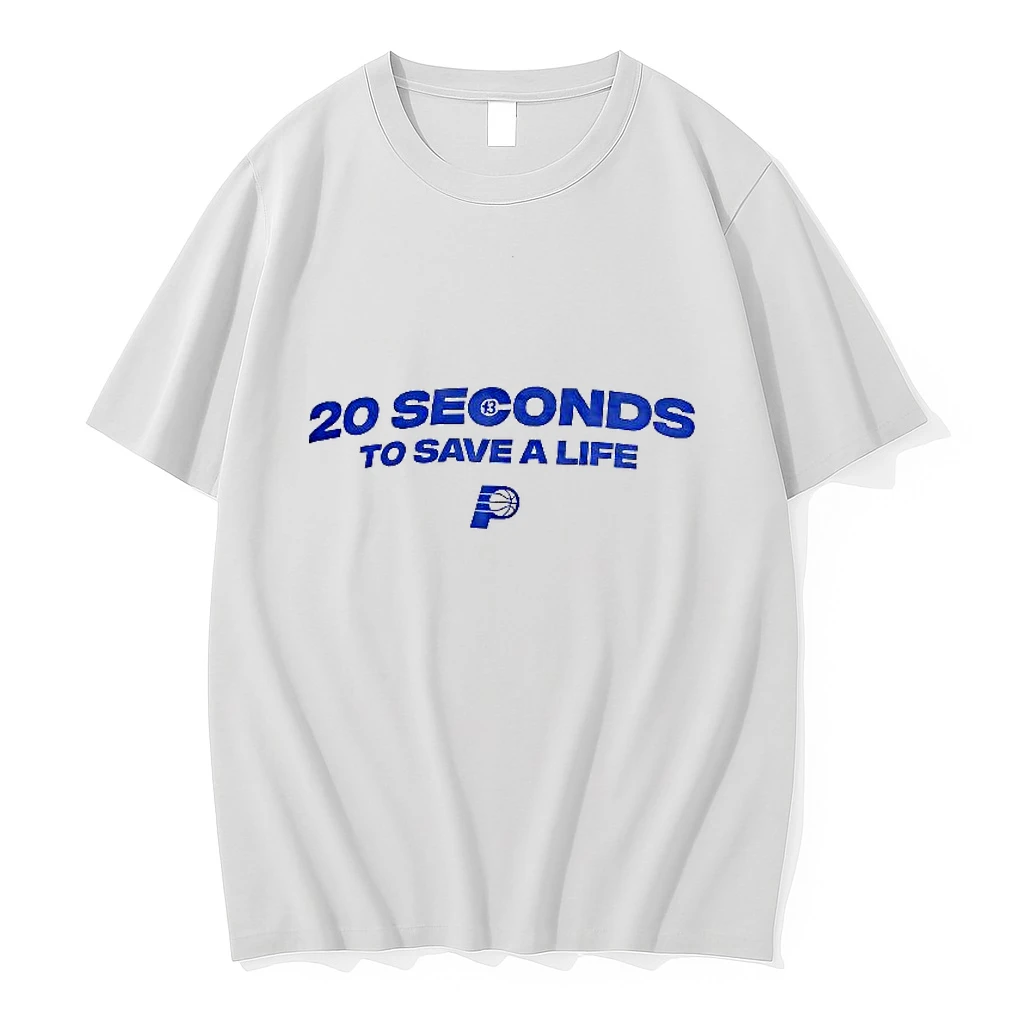 Indiana Pacers 20 Seconds To Save A Life Woman Shirts