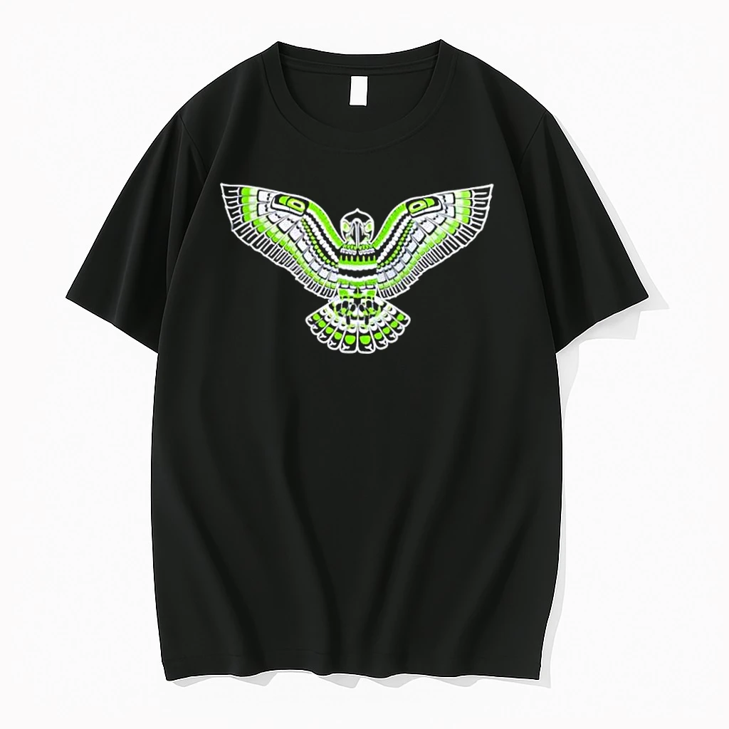 Indigenous Northwest Coast Style Flying Eagle Spirit Animal Shirts