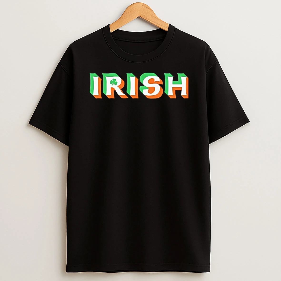 Irish Colors Drop Shadow Shirts