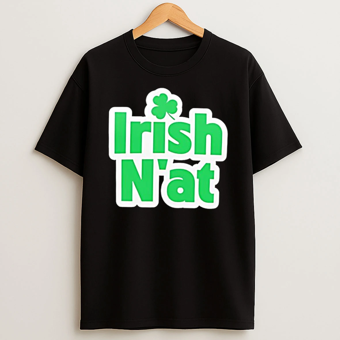 Irish Nat Green Clover Shamrock Pittsburgh Dialect Shirts
