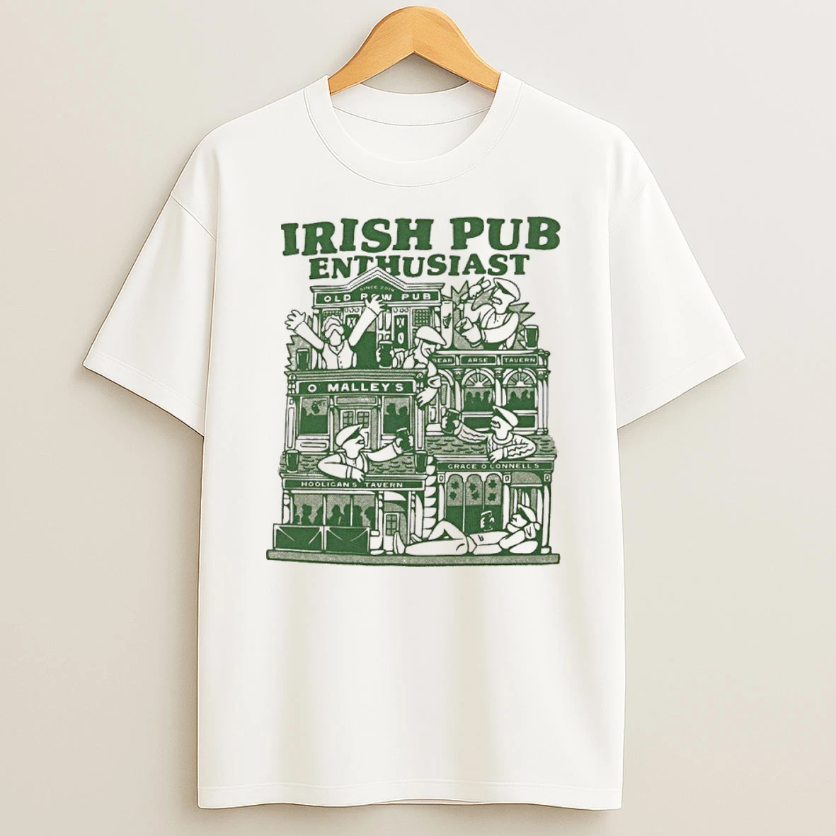 Irish Pub Enthusiast Patricks Day Shirts