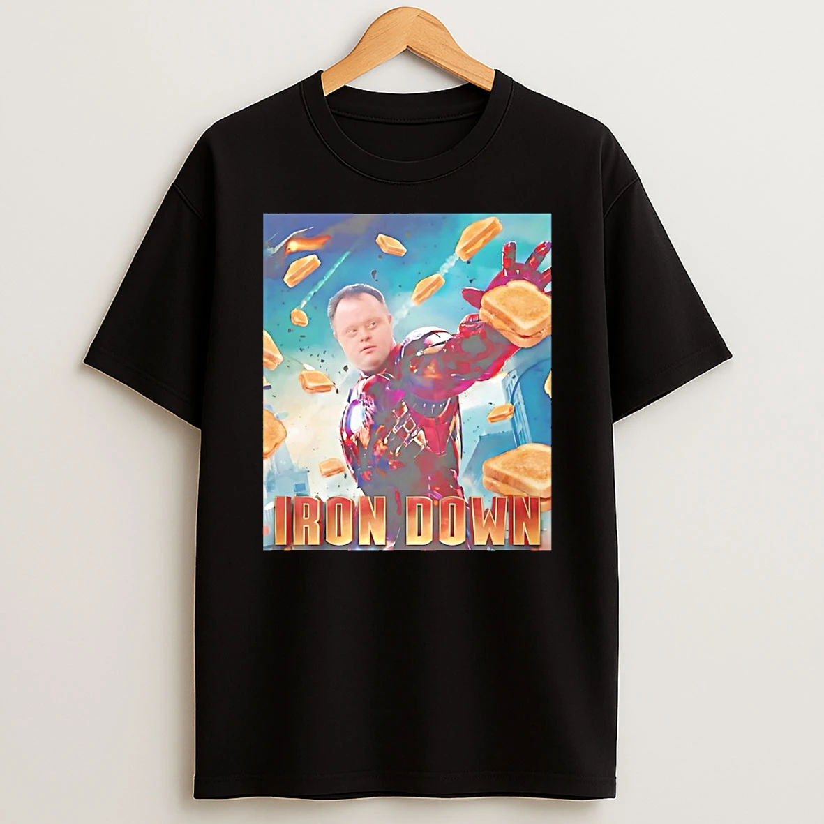 Iron Down Iron Man Shirts