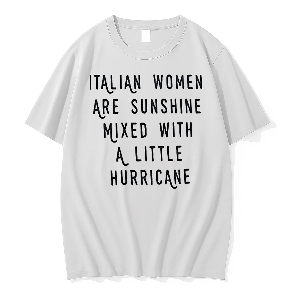 Italian Women Are Sunshine Mixed With A Little Hurricane Shirts