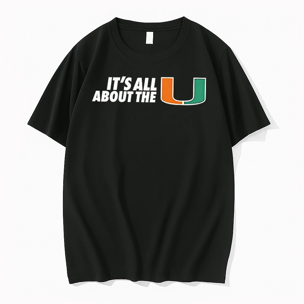 Its All About The U Miami Hurricanes Logo Shirts