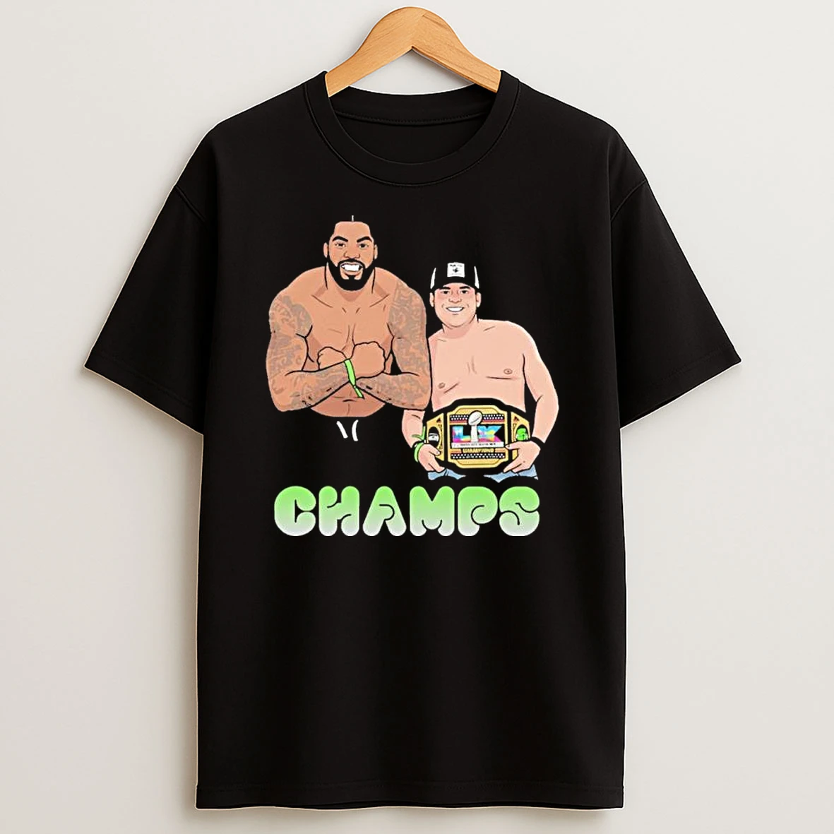 Js Leo Rock The Seattle Football Champions Belt Shirts