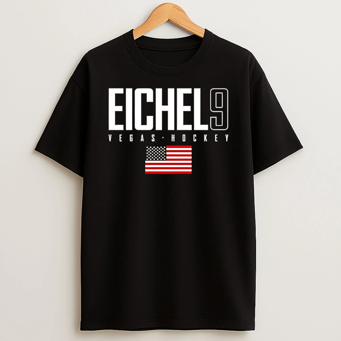 Jack Eichel 9 Vegas Golden Knights Usa Flag Elite Shirts