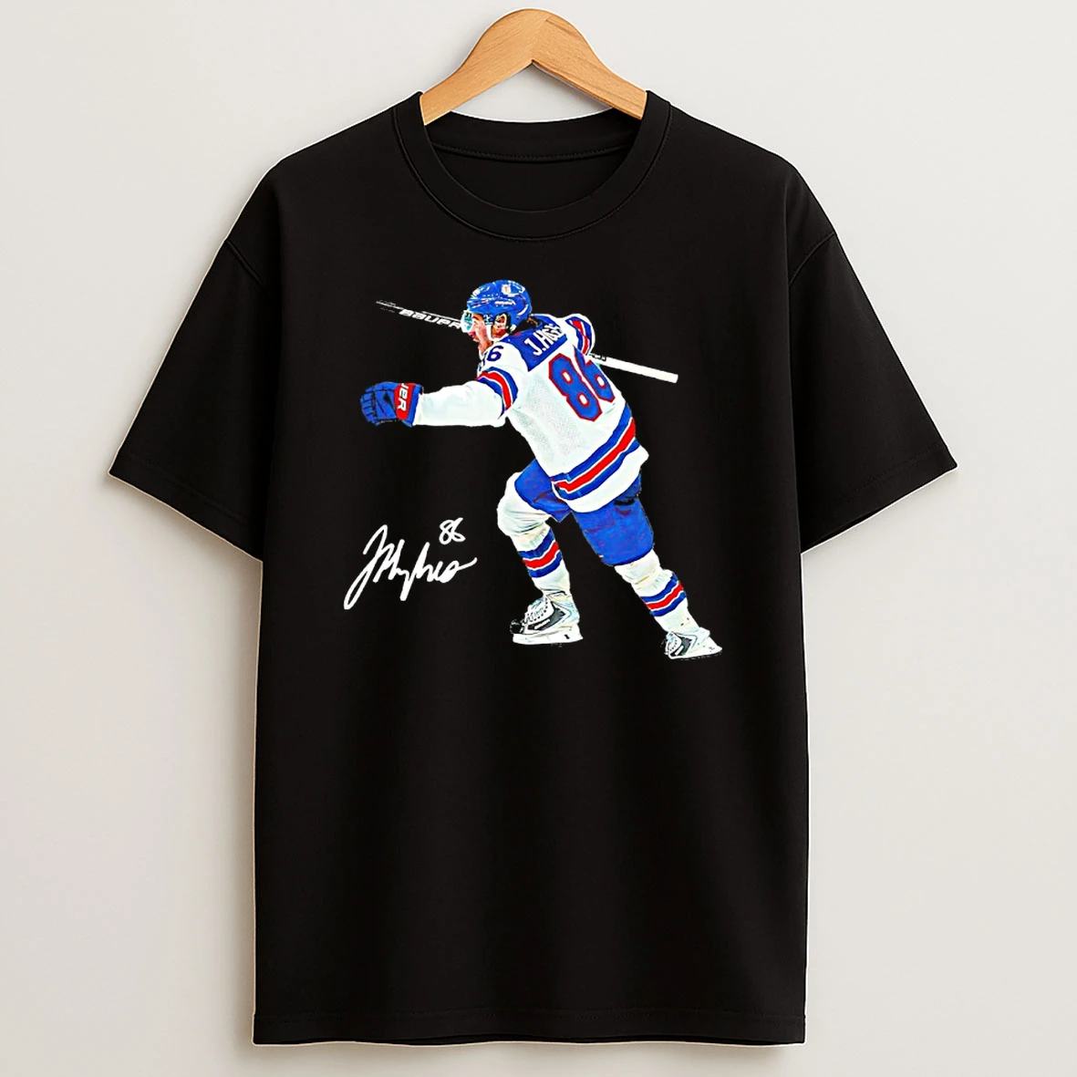 Jack Hughes Hockey Team Usa Overtime Signature Shirts