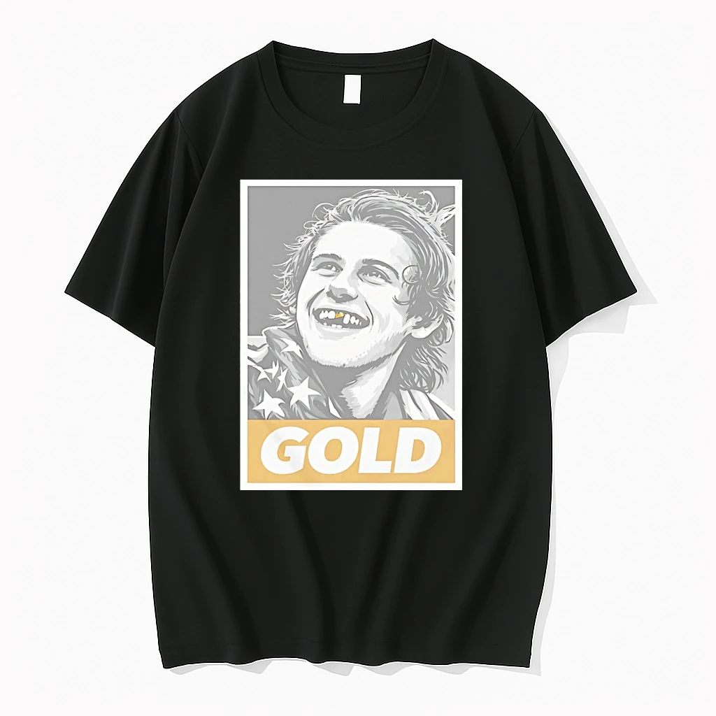 Jack Hughes Olympic Legend Golden Toothless Graphic Shirts