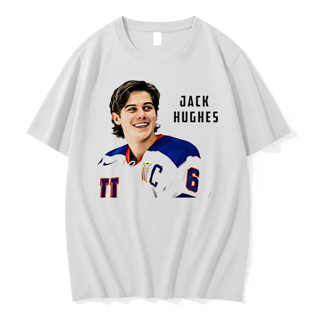 Jack Hughes Usa Gold Hockey 2026 Graphic Shirts