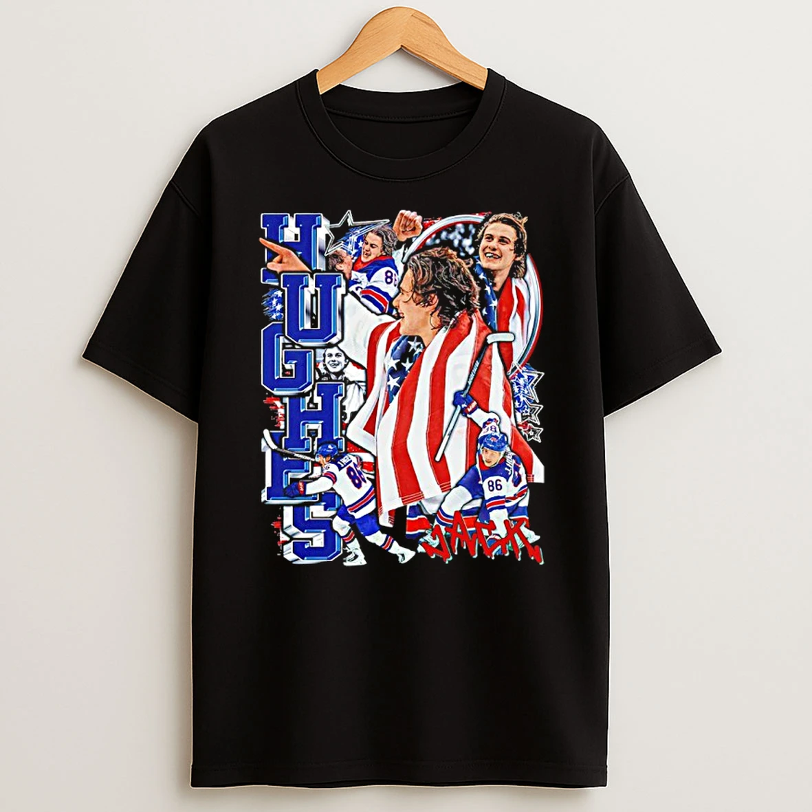 Jack Hughes Usa Hockey Team I Love My Country Shirts