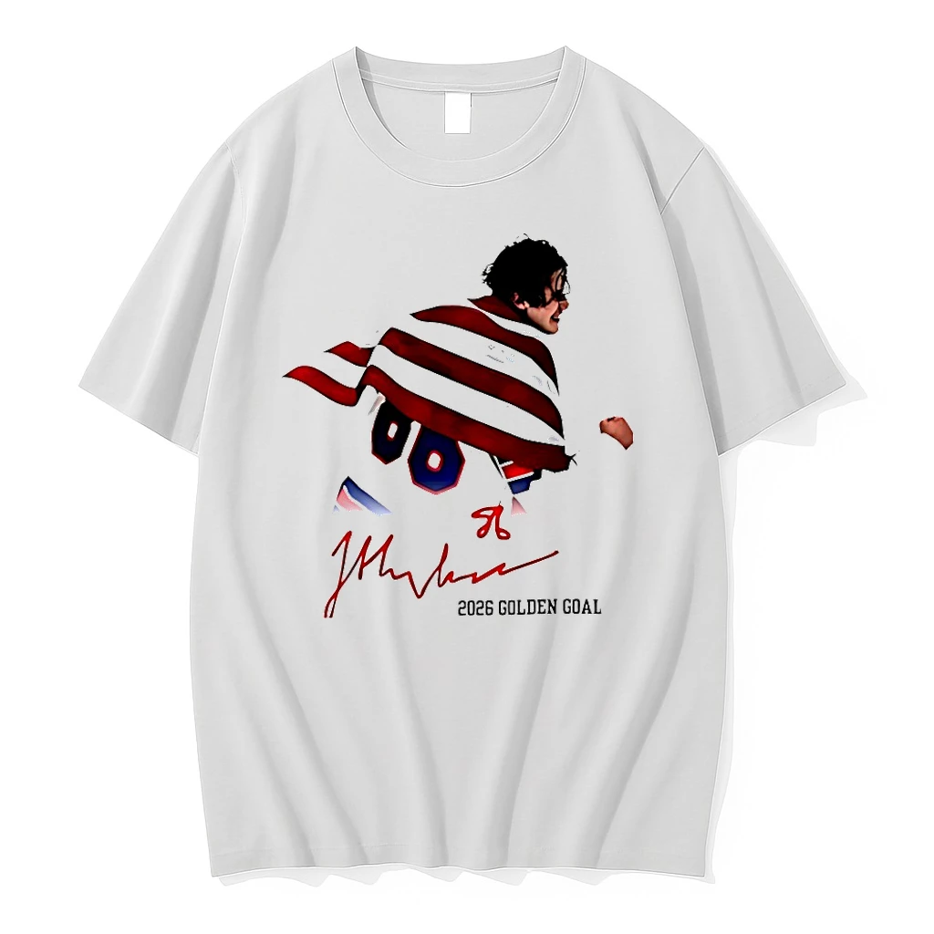 Jack Hughes Usa Hockey Golden Goal 2026 Hockey Shirts