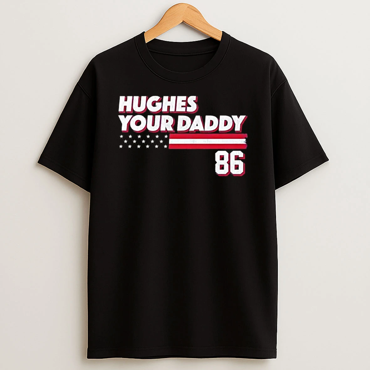 Jack Hughes Your Daddy Stars And Stripes Us Flag Shirts