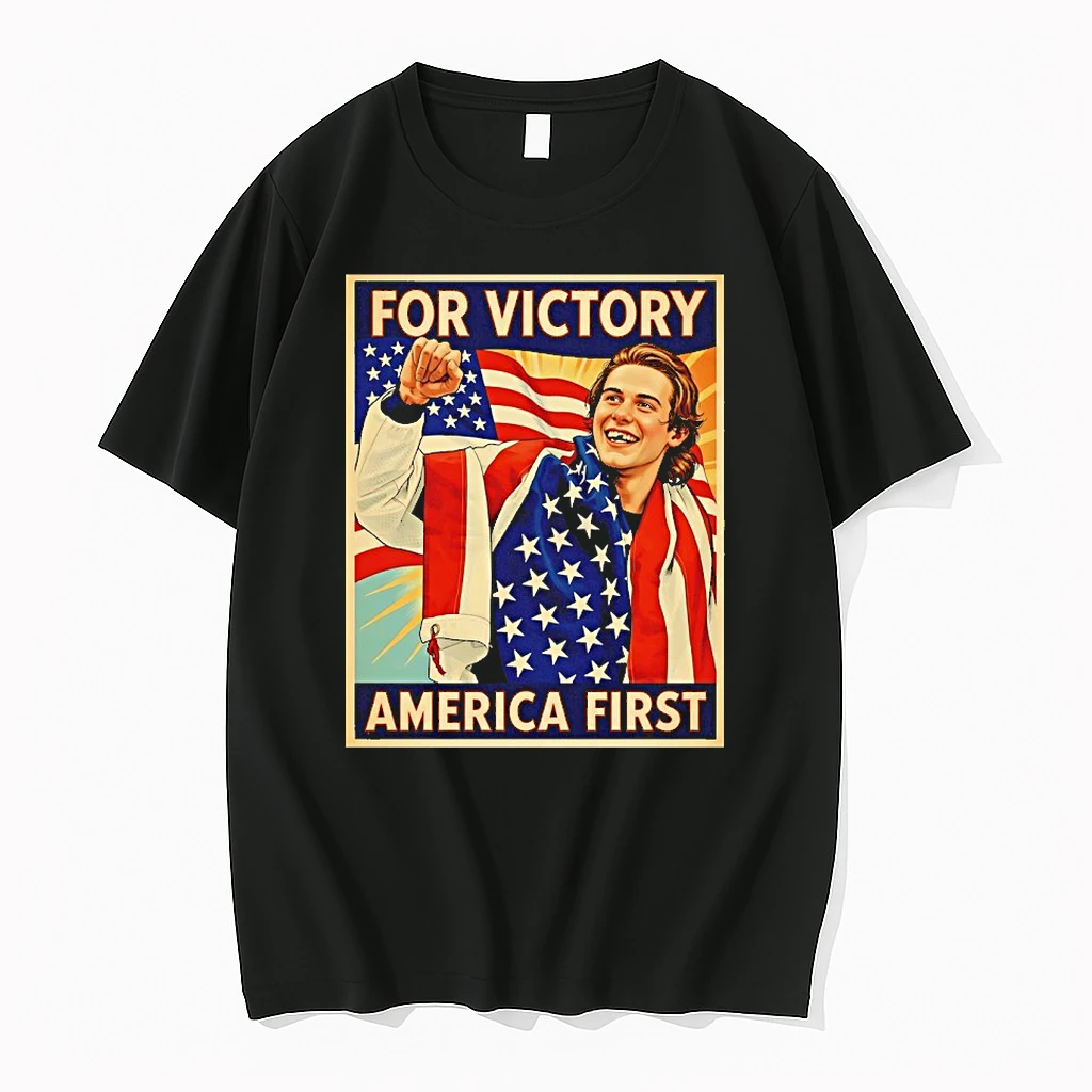 Jack Hughes For Victory America First Shirts