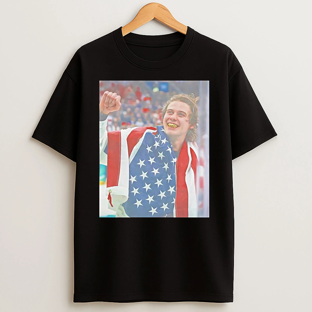 Jack Hughes Golden Teeth Shirts