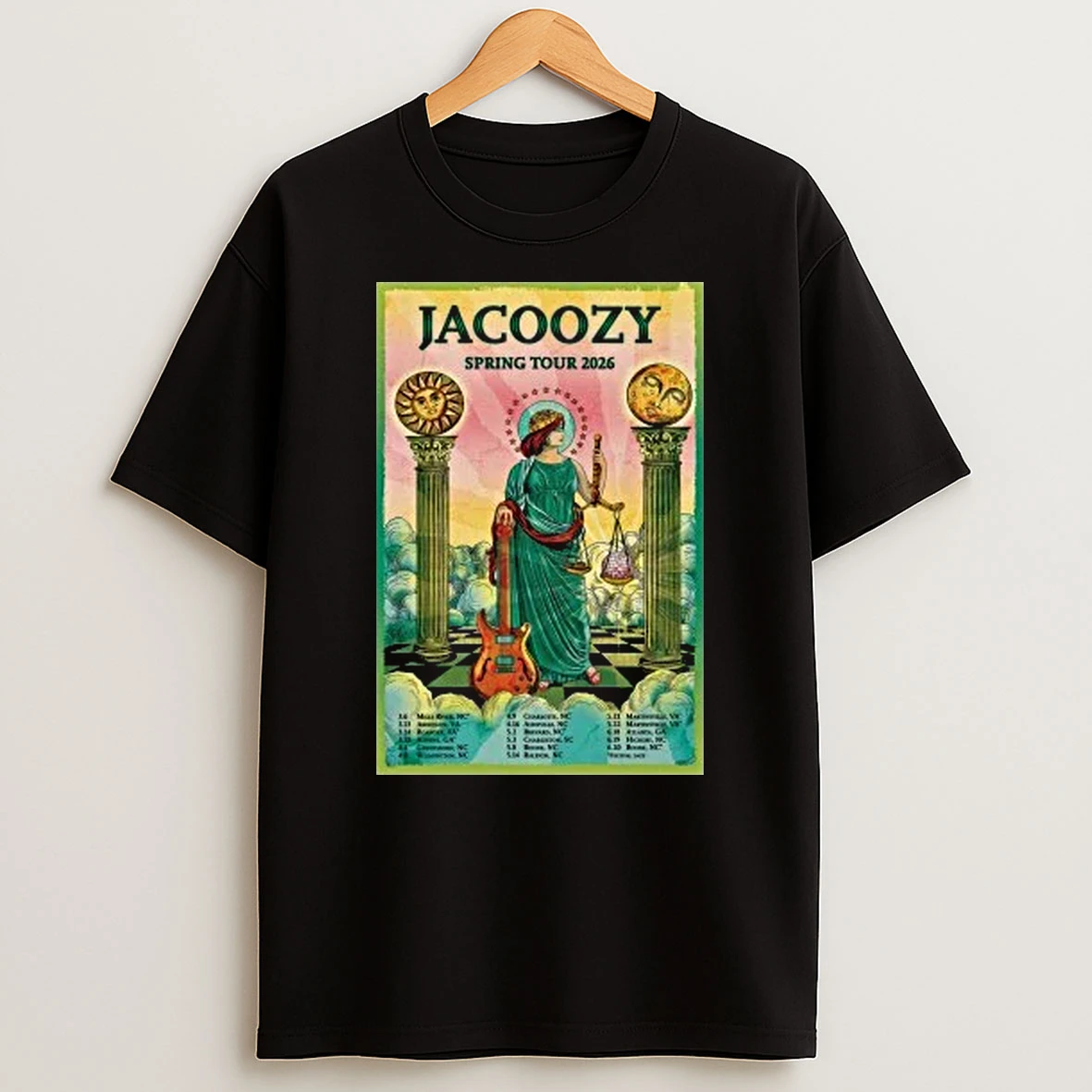 Jacoozy Spring Tour Mar 6 2026 Mills River Nc Shirts