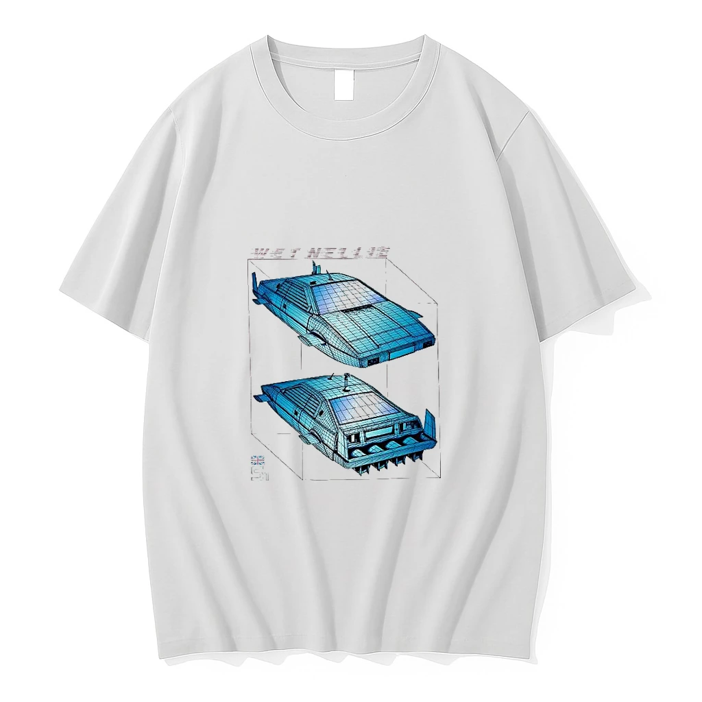 James Bond 1977 The Spy Who Loved Me Lotus Esprit Series 1 Wet Nellie Blueprint Woman Shirts