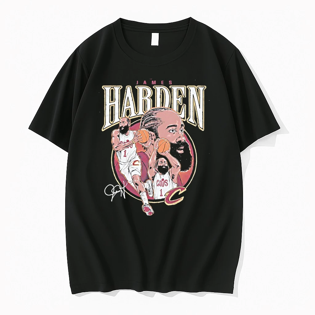 James Harden Cleveland Cavaliers Basketball Player Signature Shirts