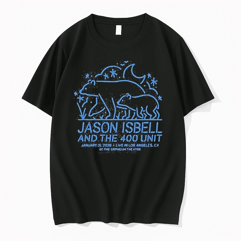 Jason Isbell And The 400 Unit The Orpheum Theatre In Los Angeles Ca Jan 31 2026 Shirts