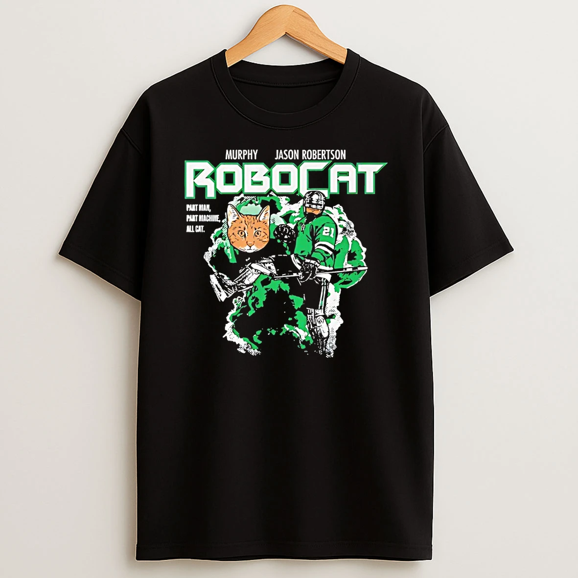 Jason Robertson Dallas Stars Robocat Shirts