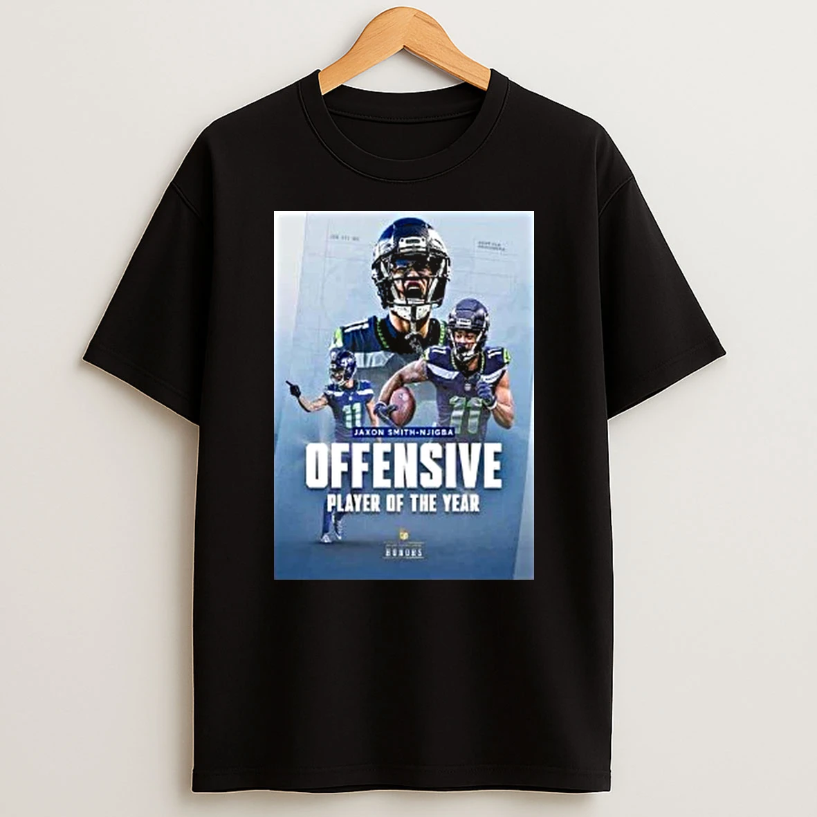 Jaxon Smith Njigba From Seattle Seahawks Nfl Offensive Player Of The Year Shirts