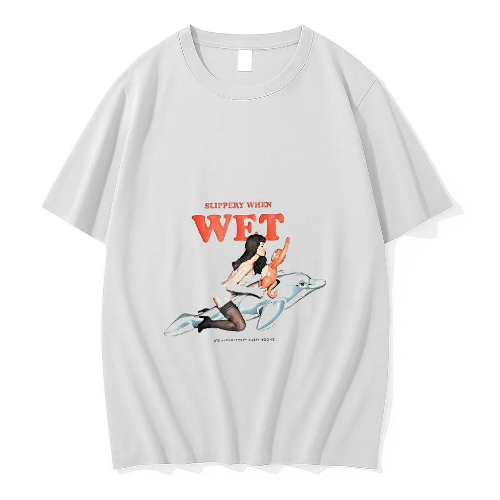 Jeff Koons Slippery When Wet Woman Shirts