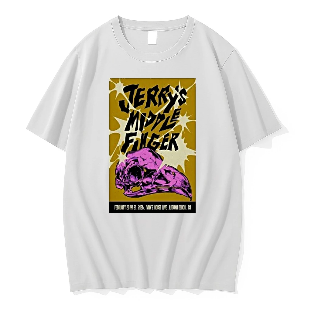 Jerrys Middle Finger Feb 20 21 2026 In Laguna Beach Ca Tour Shirts