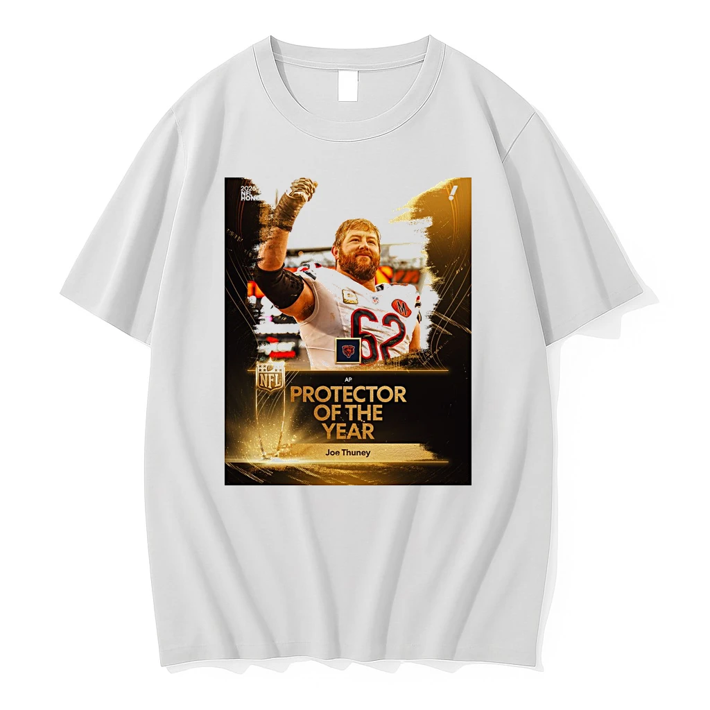 Joe Thuney 2025 Nfl Honors Protector Of The Year Chicago Bears Shirts