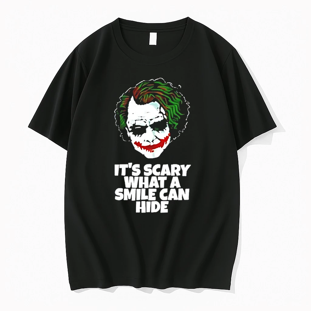 Joker Its Scary What A Smile Can Hide Shirts