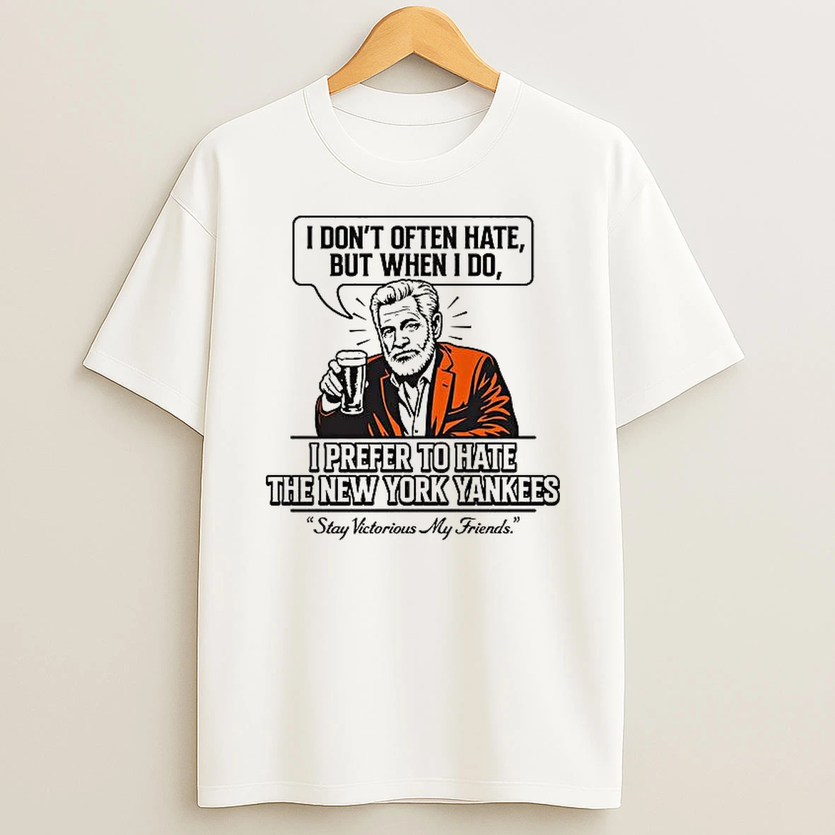 Jonathan Goldsmith X Baltimore Orioles Baseball Stay Victorious My Friends Retro Woman Shirts