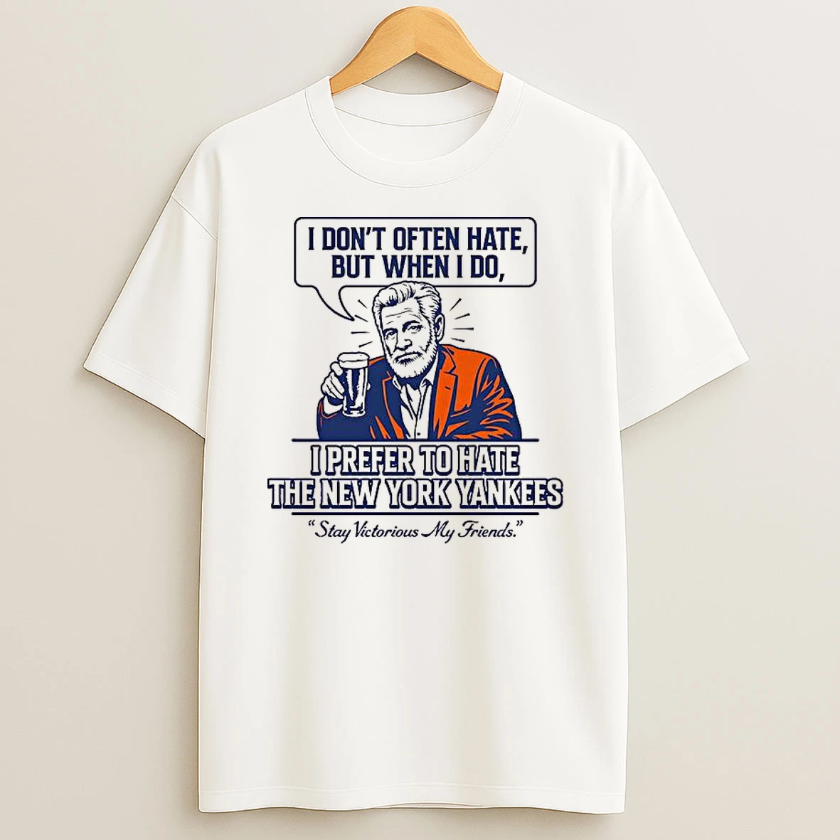Jonathan Goldsmith X New York Yankees Baseball Stay Victorious My Friends Woman Shirts