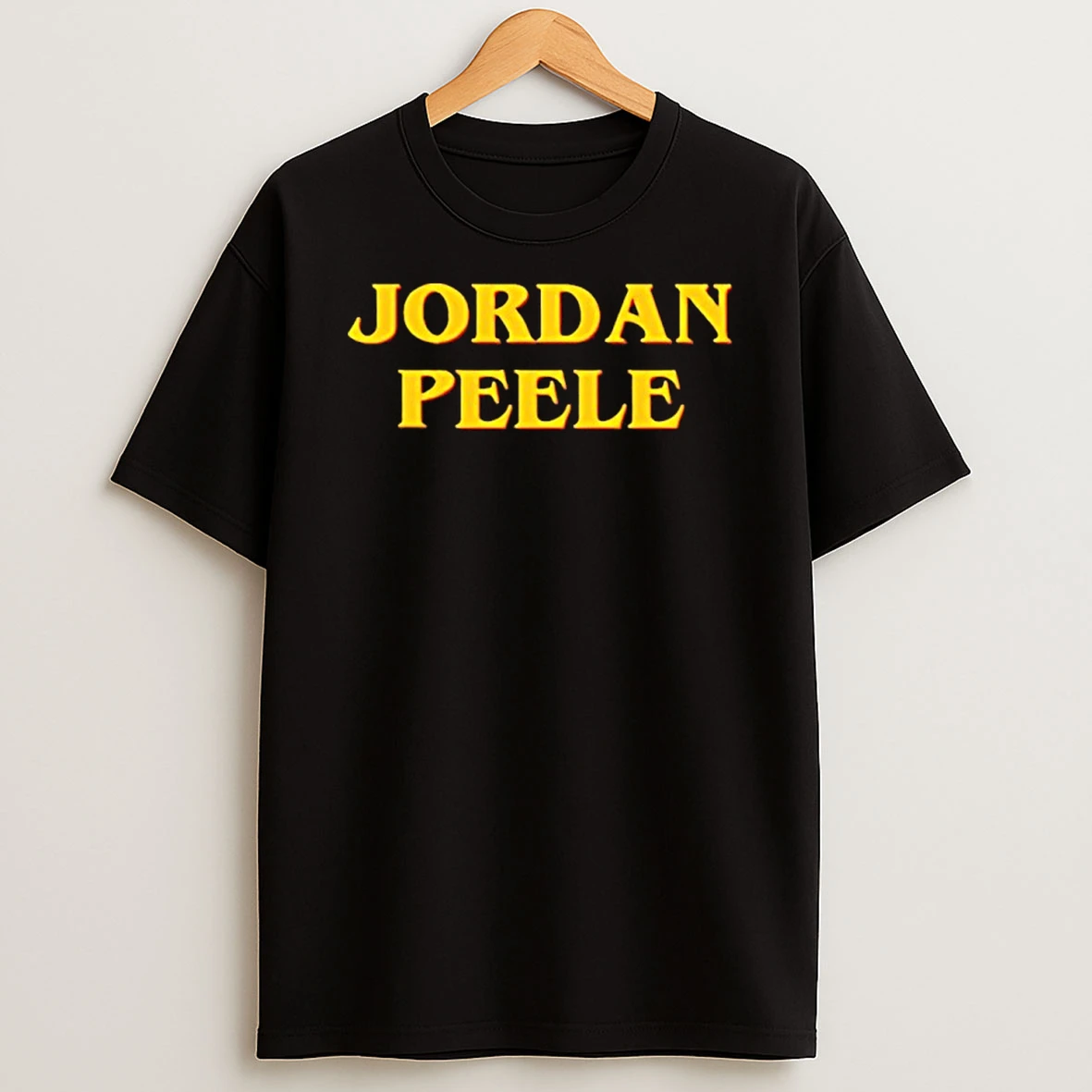 Jordan Peele Name Text Shirts