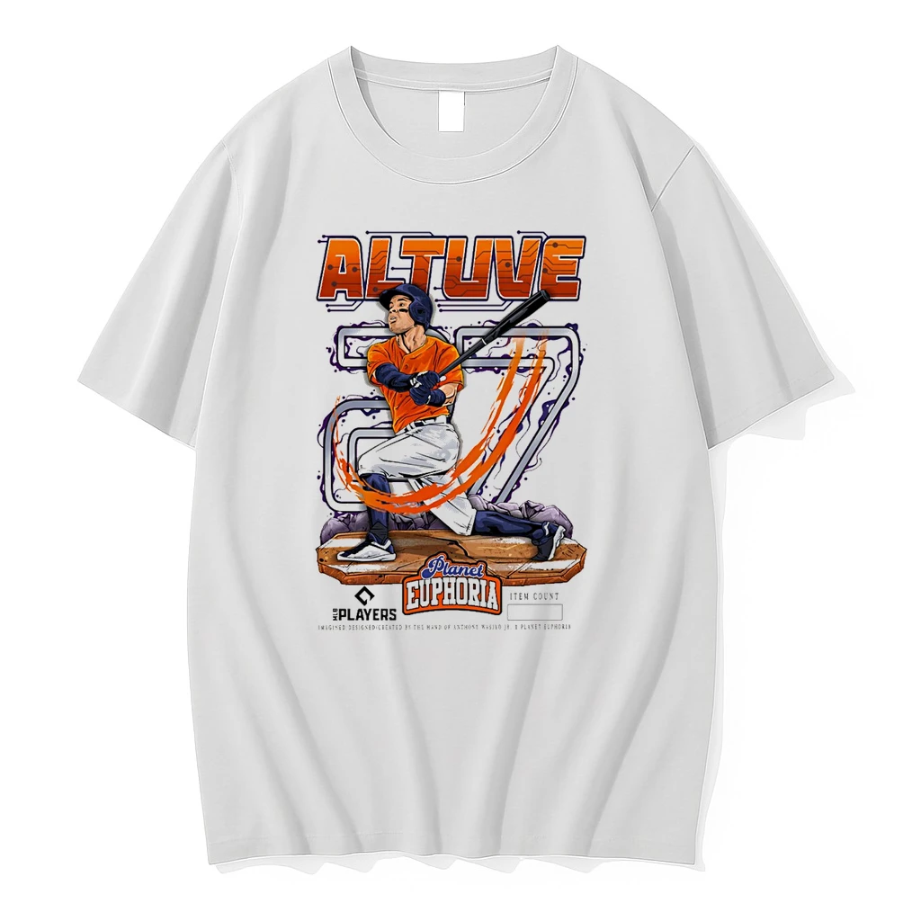 Jose Altuve Houston Astros Mlb 2026 Planet Euphoria Art Shirts