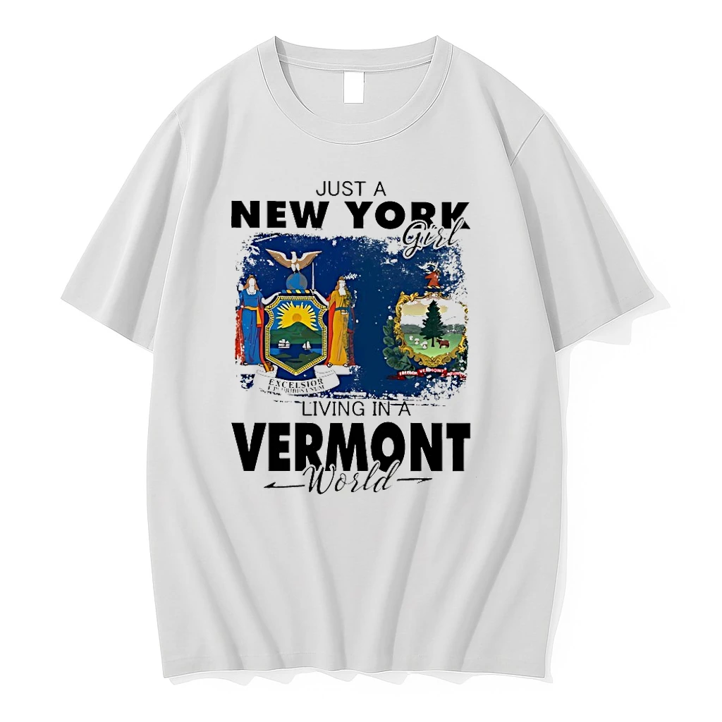 Just A New York Girl Living In A Vermont World Shirts