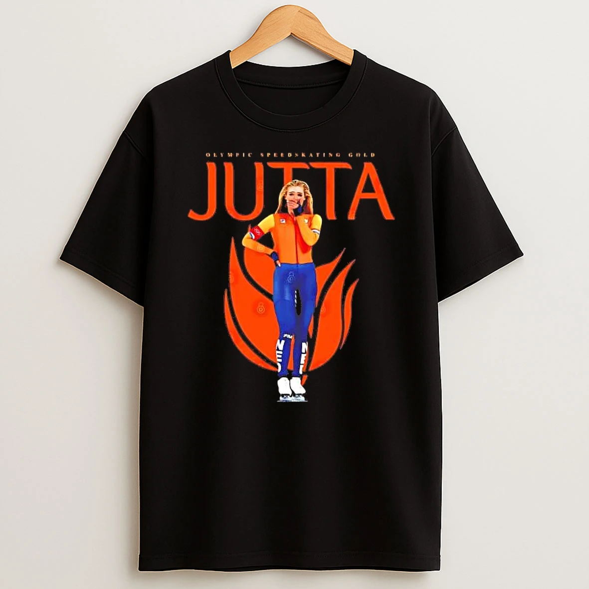 Jutta Leerdam Olympic Speedskating Gold Shirts