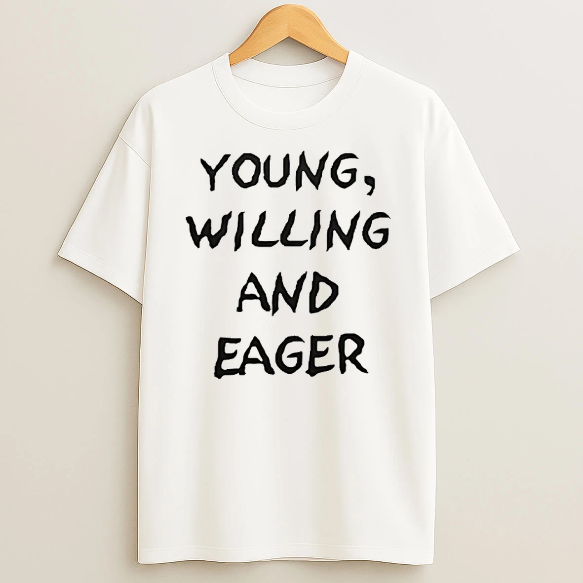 Kelly Osbourne Wearing Young Willing And Eager Shirts