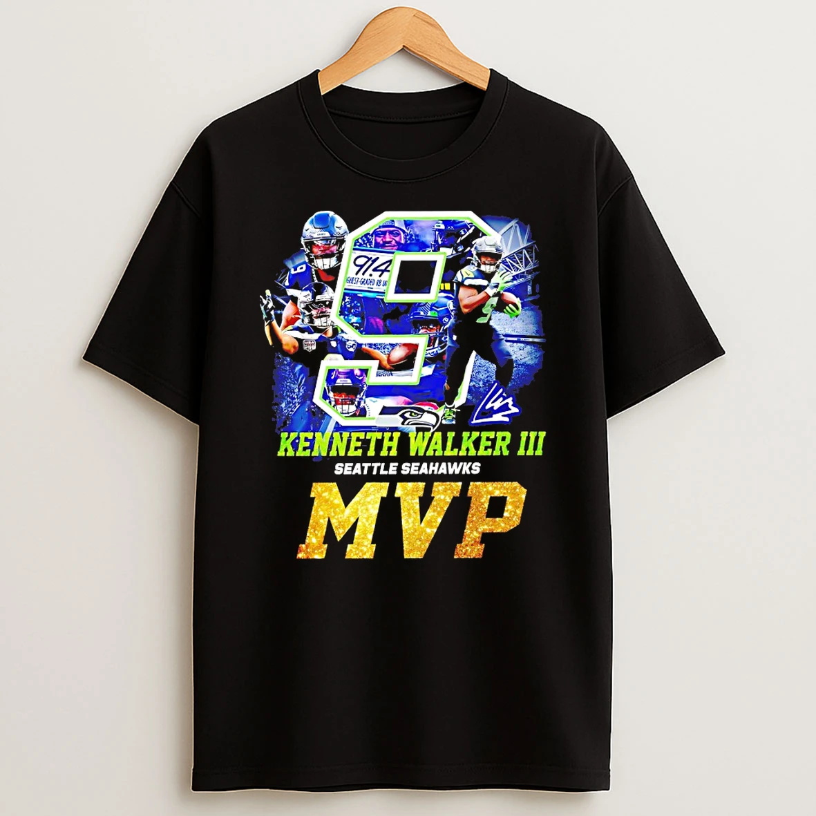 Kenneth Walker Iii Seattle Seahawks Mvp Shirts