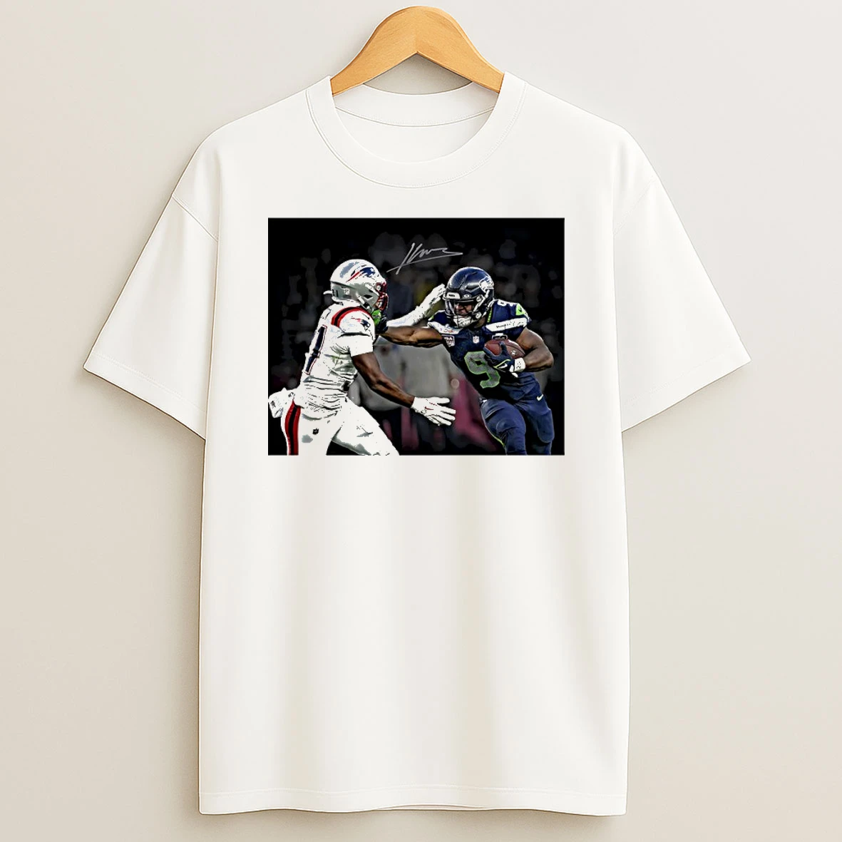 Kenneth Walker Iii Seattle Seahawks Super Bowl Lx Champions Autographed Shirts