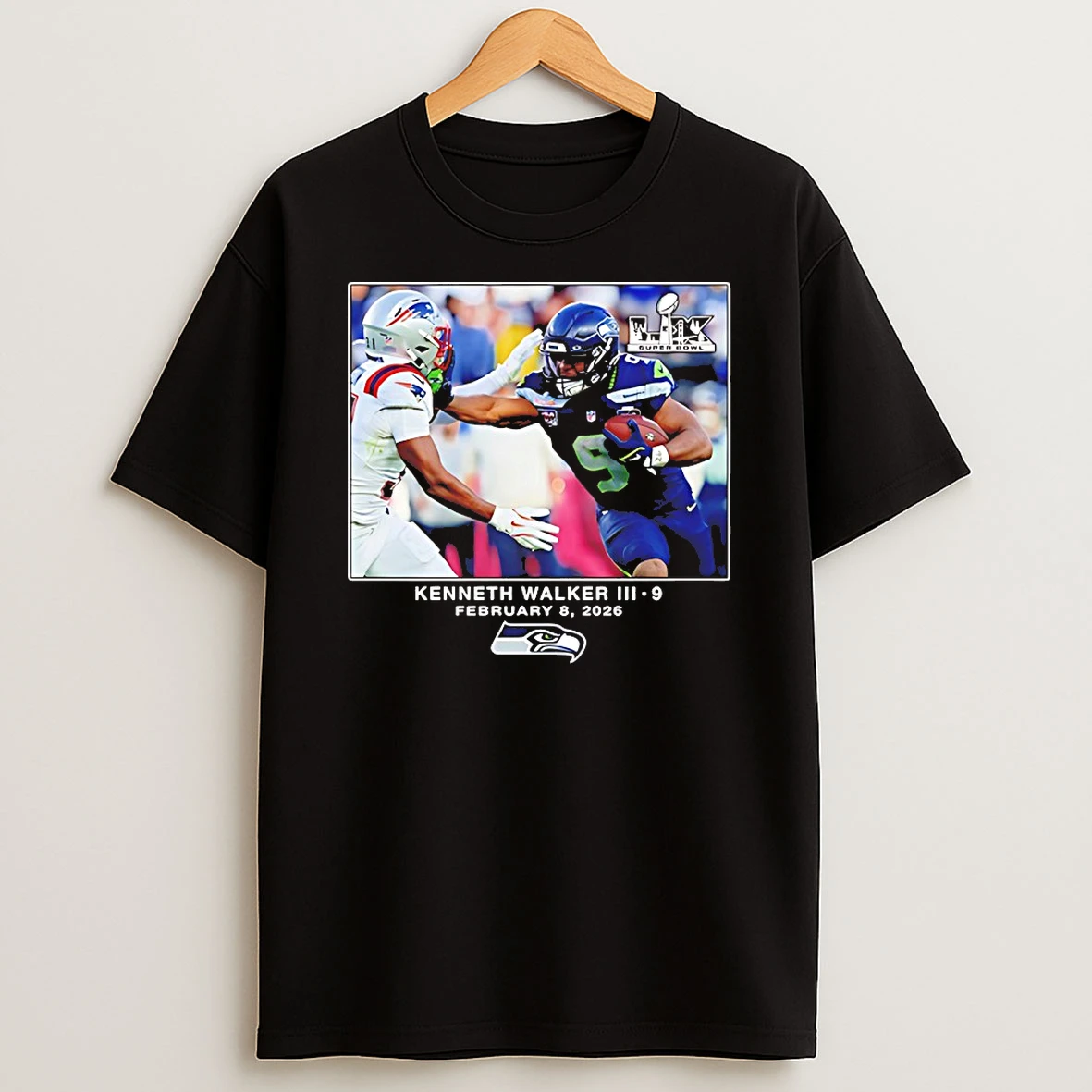 Kenneth Walker Iii Super Bowl Lx February 8 2026 Shirts